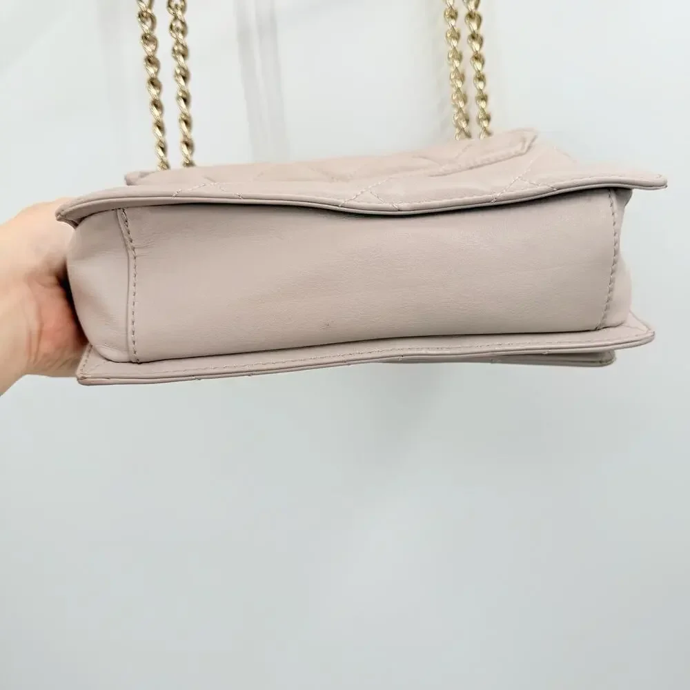 Kate Spade Mousse Frosting Quilted Leather Emerson Place Vivenna Shoulder Bag